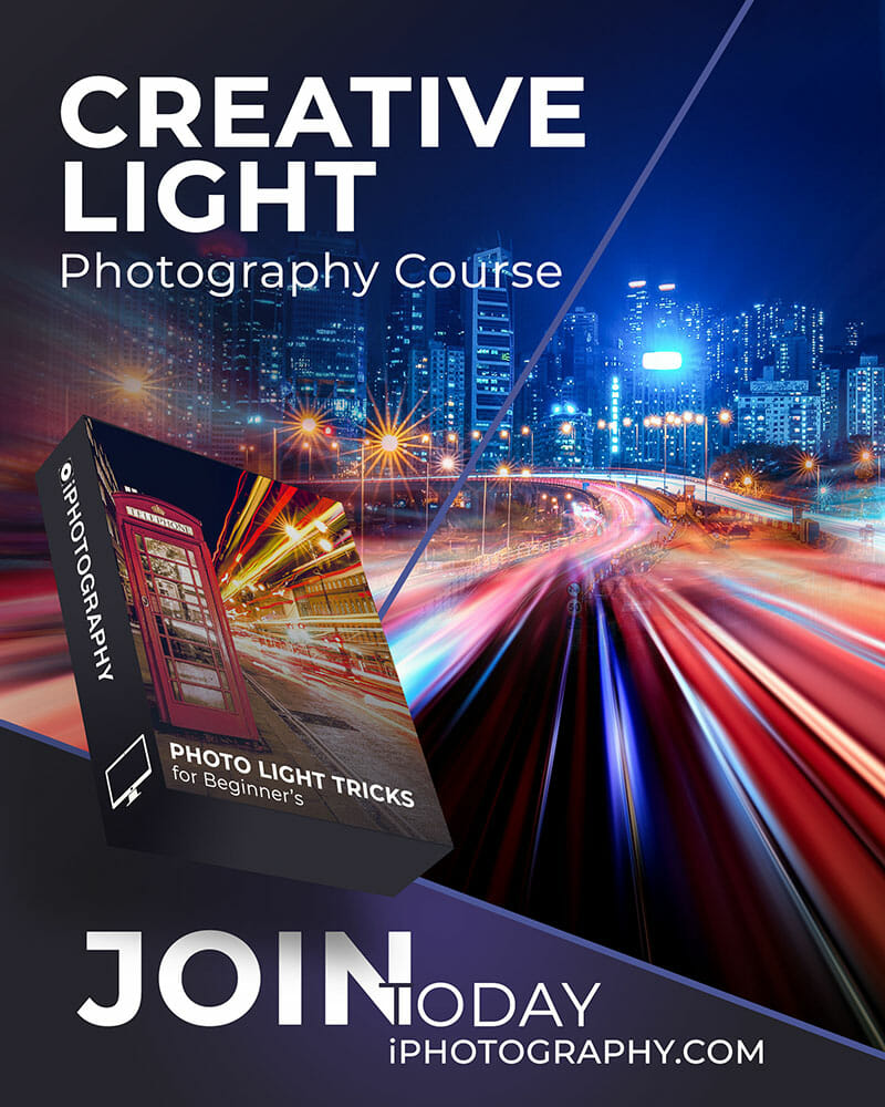 Light Tricks Course Social Advert Banner No Price